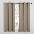 NICETOWN Taupe Room Darkening Curtains by NICETOWN