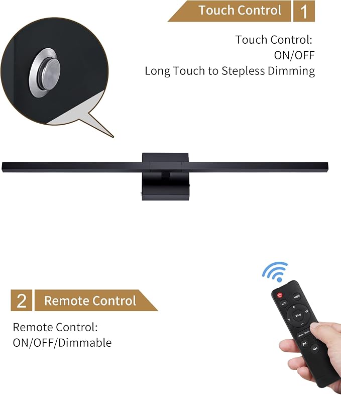 8000mAh Battery Operated Wall Sconce - Image 5