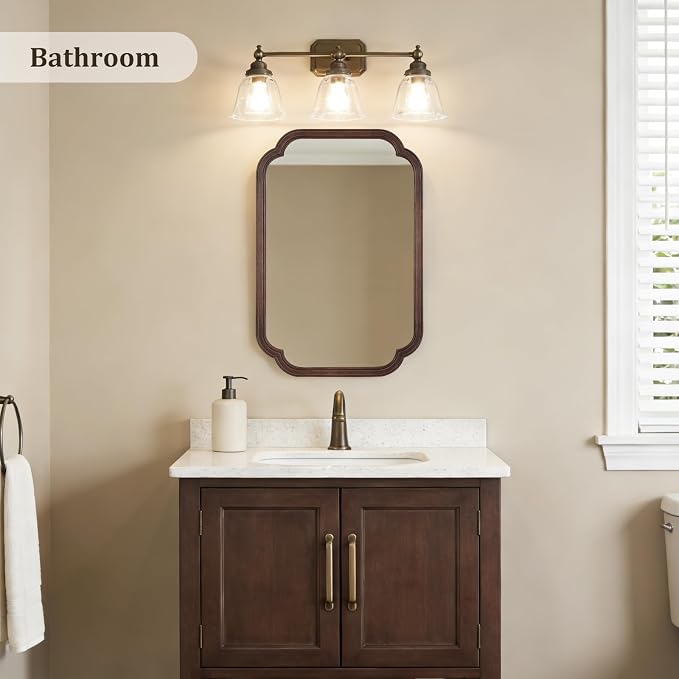 WallBeyond 20" x 30" Rounded Corner Arch Wall Mirror - Image 2