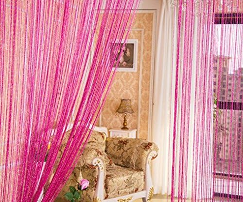 ave split Decorative Door String Curtain Wall Panel Fringe Window Room Divider - Image 4