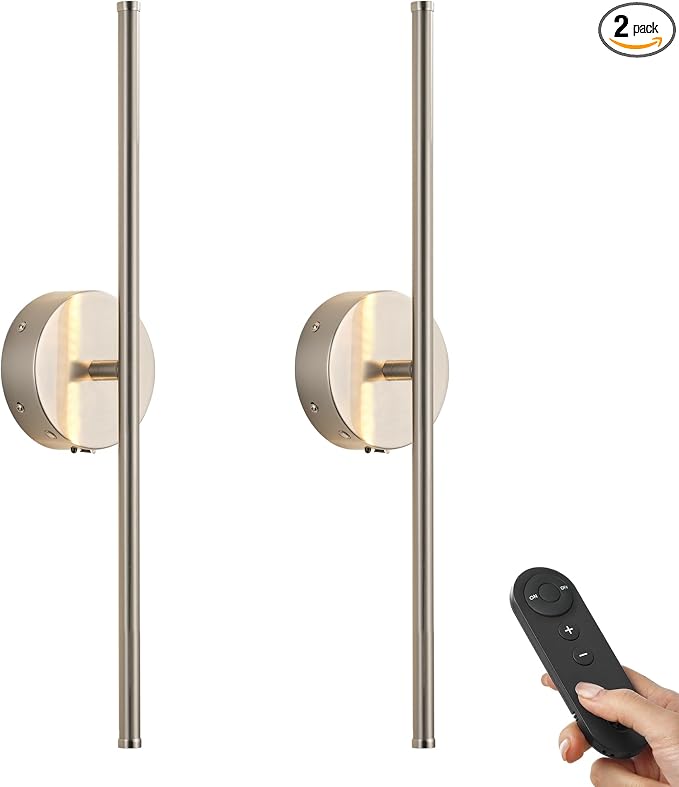 KARTOOSH Battery Operated Wall Sconces by KARTOOSH