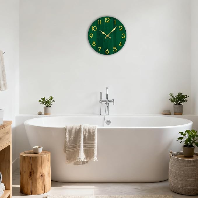 Wall Clock, Modern Wall Clocks Battery Operated, Silent Non Ticking Clock - Image 9