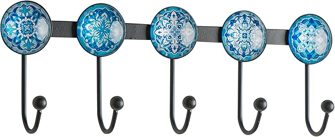 Boho Coat Rack Wall Mounted by BanllisDinoFunandSpaceAdventures