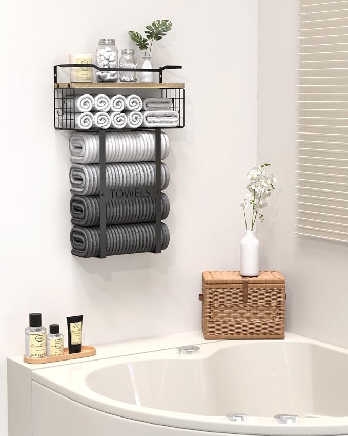 Towel Racks for Bathroom Wall Mounted - Image 3