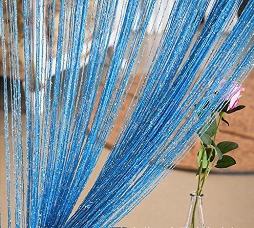 ave split Decorative Door String Curtain Wall Panel Fringe Window Room Blind - Image 2