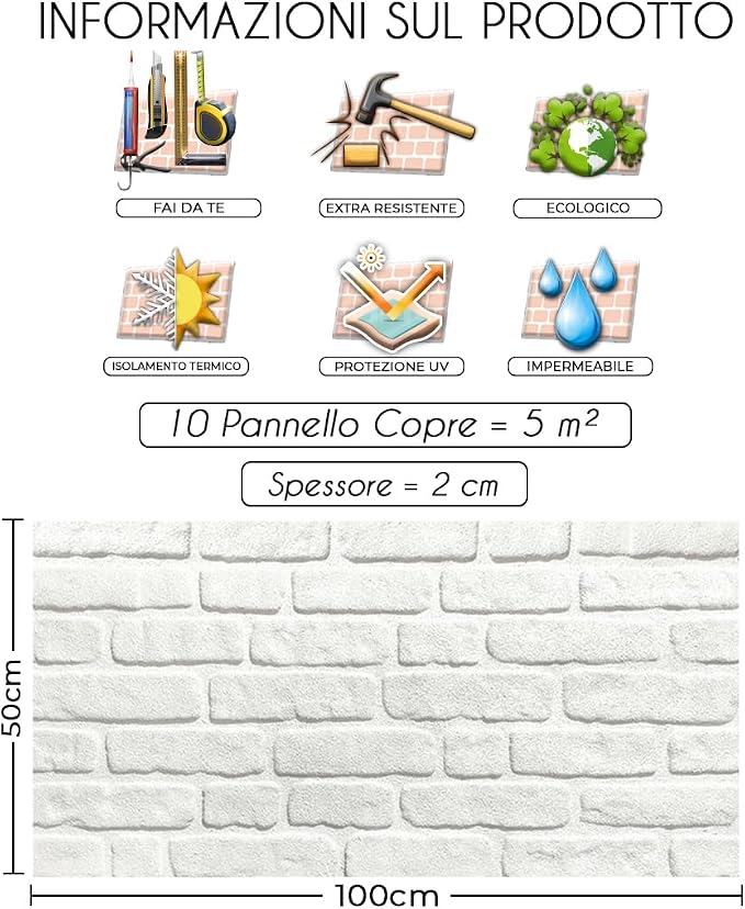 IZODEKOR 3D Stone Effect Wall Panels - Image 5