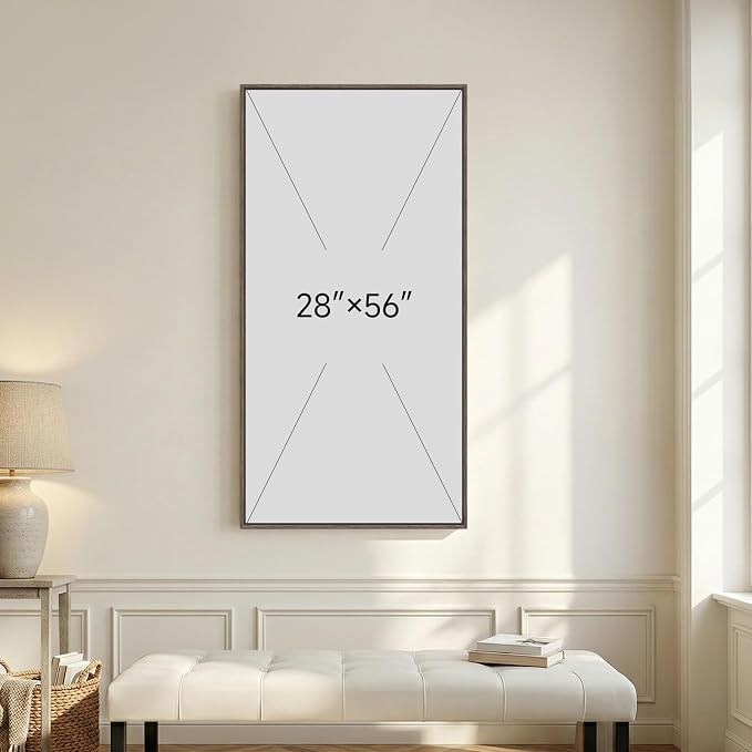 Extra Large Framed Vertical Tree Ring Wall Art - Image 3