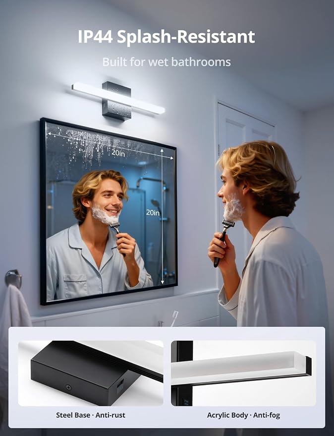 Combuh Modern Bathroom Light Fixtures Above Mirror Small Vanity Lighting Bar - Image 5