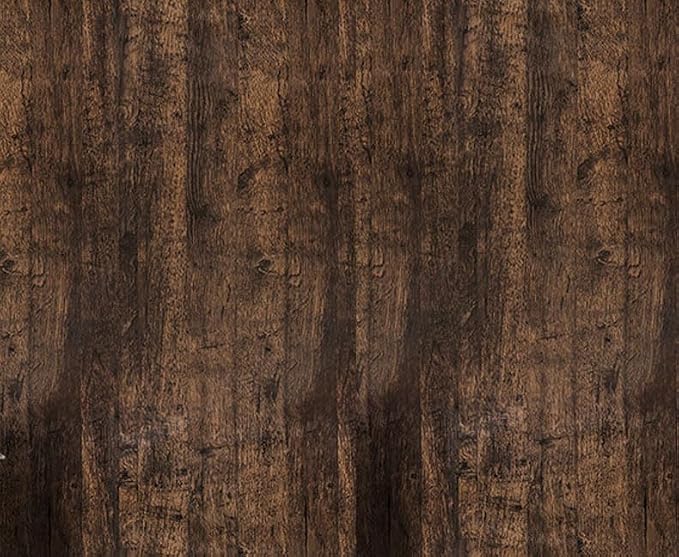 Orgrimmar 236" x 17.8" Dark Brown Wood Peel and Stick Wallpaper Self-Adhesive - Image 2