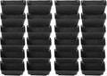 24 Pots Wall Mounted Planter, Plastic Wall Vertical Planter, by Fichiouy