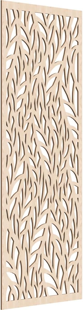 Ortonville Decorative Pierced Fretwork Wood Wall Panels, 27 3/8"W x 69 3/8"H x by EkenaMillwork