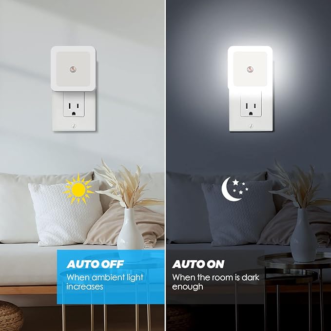 Sujeet Night Light, Night Lights Plug into Wall 8-Pack, Nightlight Plug in - Image 2
