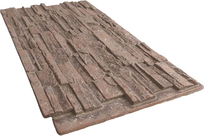 EverStone Cascade Faux Stone Panel, 48 5/8"W x 24 3/4"H x 1 1/4"D, Mount Vernon - Image 6
