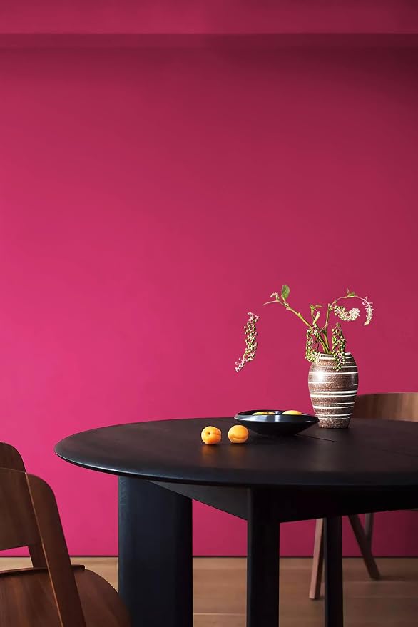 Dimoon 393''x17.7'' Pink Peel and Stick Wallpaper Contact Paper Modern Self - Image 3