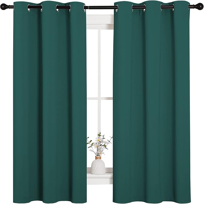 NICETOWN Thermal Insulated Solid Grommet Blackout Curtains/Drapes/Panels by NICETOWN
