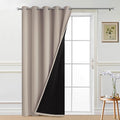 Yakamok 100% Blackout Lined Panels, Thermal Insulated Blackout Curtains by Yakamok