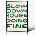 Daily Reminder Positive Canvas Wall Art, Positive Affirmations Wall Decor by Yaasilinage