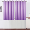 LEMOMO Blackout Curtains 52 x 45 inch Lavender Curtains Set of 2 Panels/Thermal by Lemomo