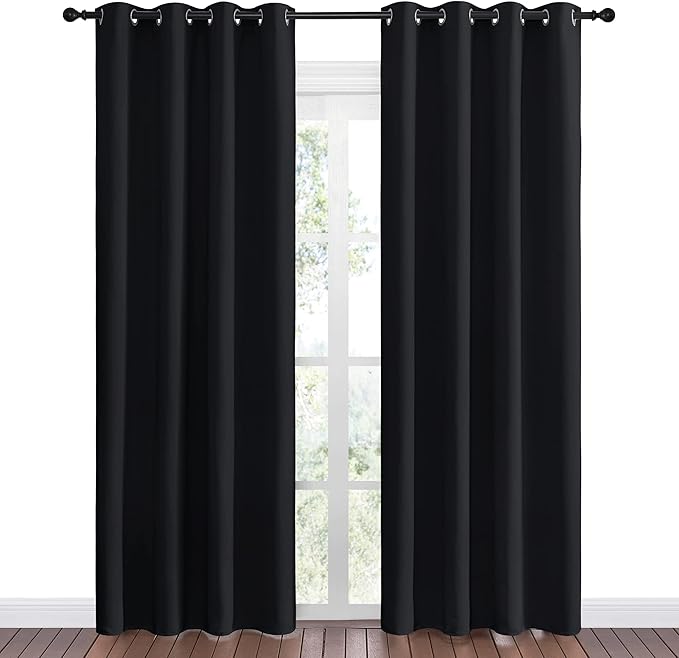 NICETOWN Blackout Curtain Panels 86 inches - Image 2