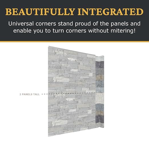 AZ Faux High-Density Polyurethane Faux Stone Flush Inside Corner - Image 7