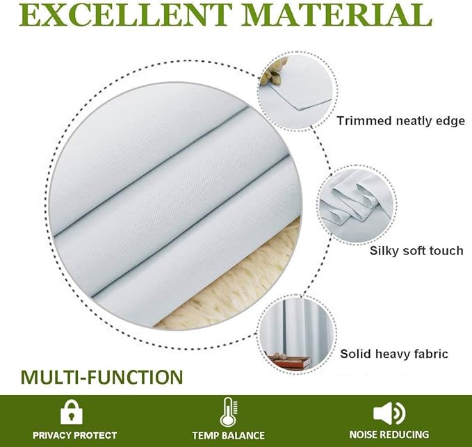 NICETOWN Room Divider Curtain Screen Partition, Vertical Blind - Image 4