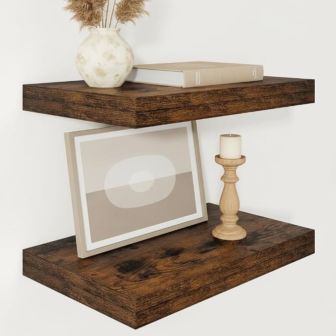 Vivelove 12" Deep Floating Shelves by VIVELOVE