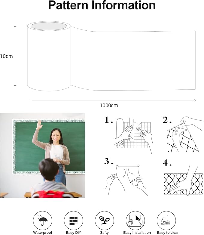 Wallpaper Border Peel and Stick Wall Border - Image 6