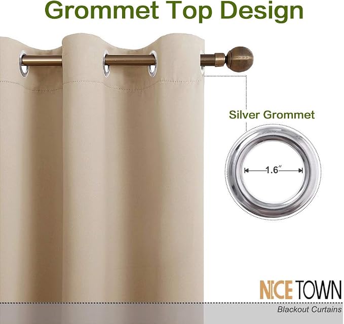 NICETOWN Room Divider Curtain Screen Partitions, Basement Hospital Medical - Image 2