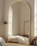 Suidia 81"x41" Arched Full Length Mirror by SuidiaMirror