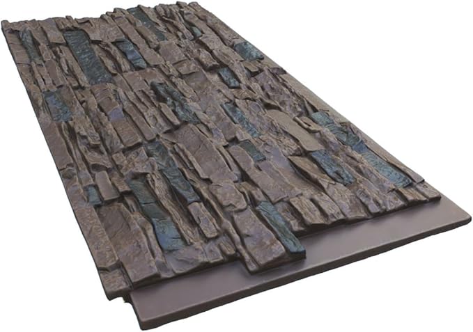 Ekena Millwork 45 3/4"W x 24 1/2"H x 1 1/4"D Canyon Ridge Stacked Stone - Image 6