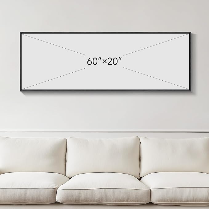 Large Framed Green Forest Wall Art - Image 3