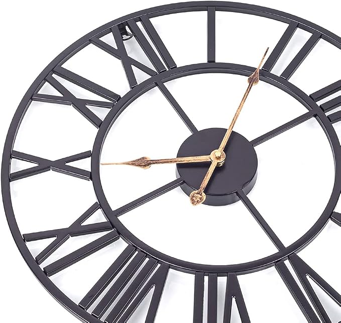 Large Industrial Wall Clock - Image 3