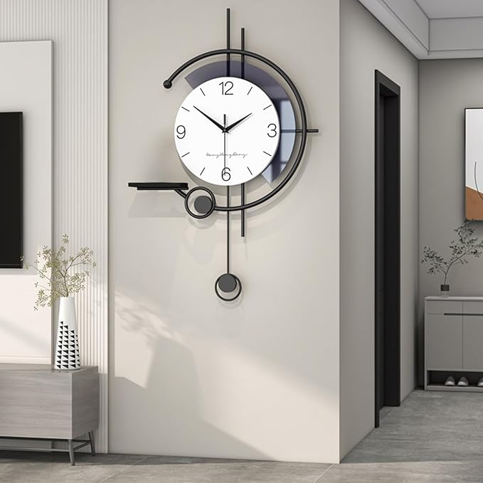 Modern Wall Clock Large Minimalist Decorative Wall Clocks Creativity Silent Non - Image 2