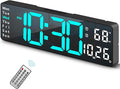 Digital Clock, Digital Wall Clock by Abovsare