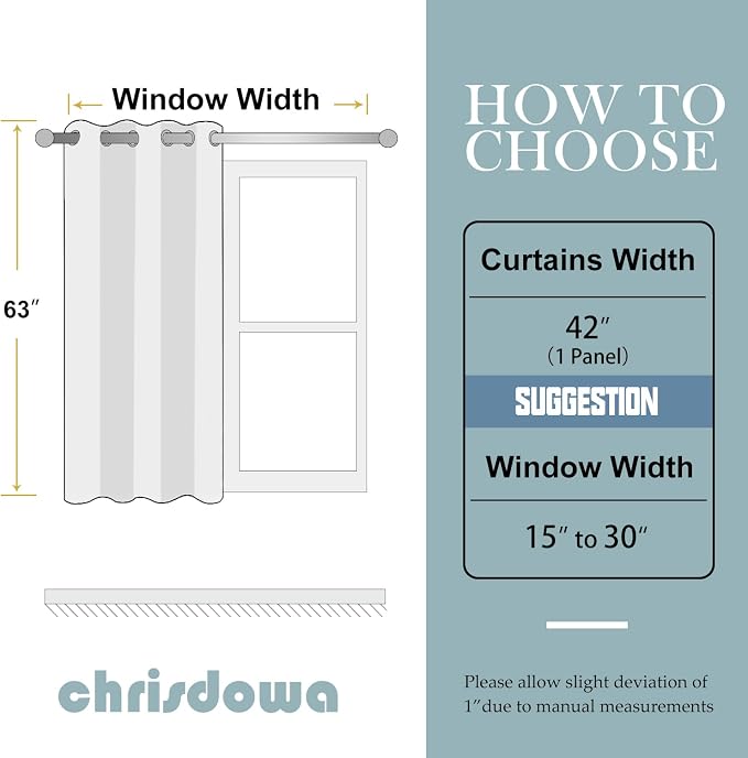 ChrisDowa Grommet Blackout Curtains - Image 5