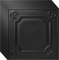 Art3d Drop Ceiling Tiles 24x24, Wainscoting Panels Glue Up 2x2, Cloud-Black by Art3d