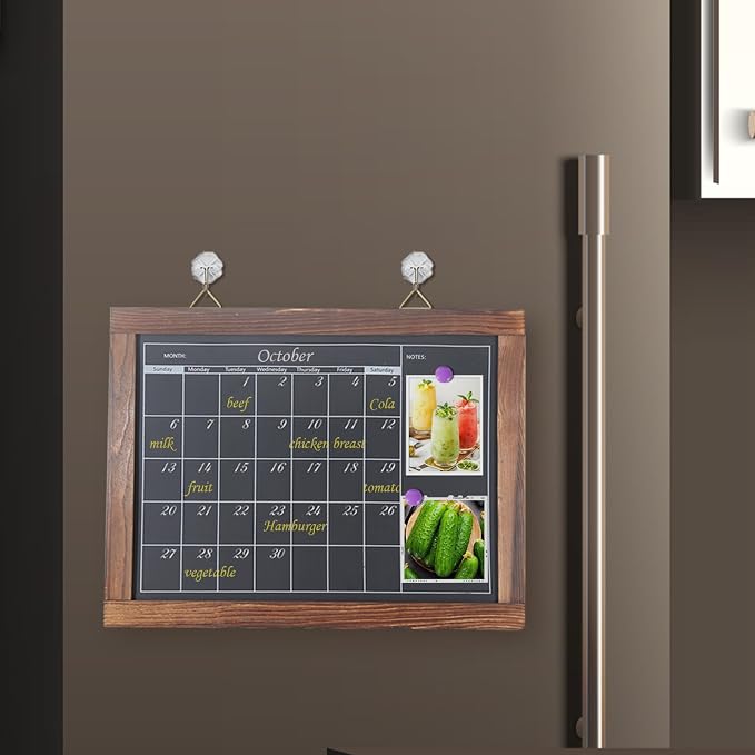KOOLDE Chalkboard Calendar Magnetic Board Monthly Planning Board - Image 7