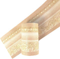 3D Wood Grain Self Adhesive Peel and Stick Waterproof Wall Border Easy to Apply by Unknown