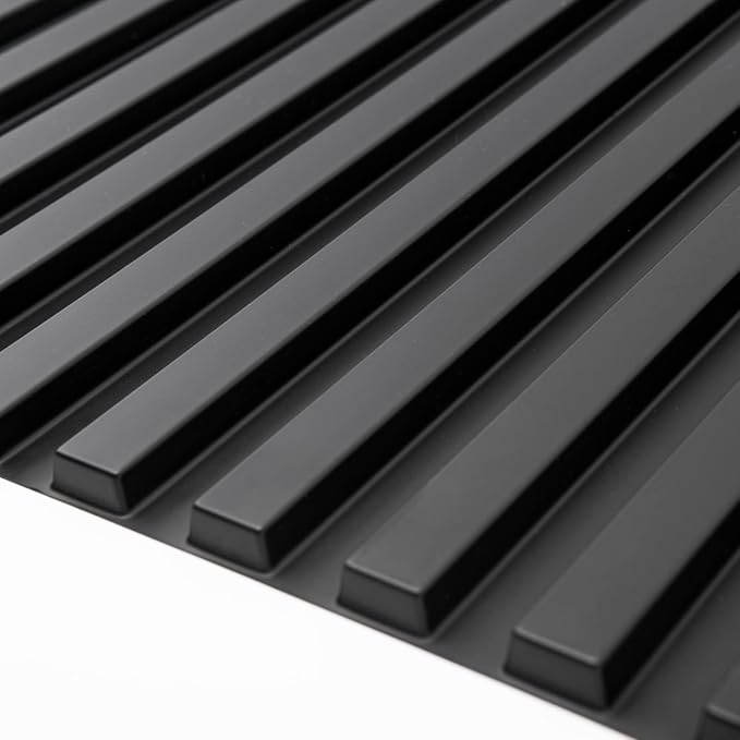 Art3d Slat Wall Panel, 3D Fluted Textured Panel 12-Tile 19.7 x 19.7in. - Image 9