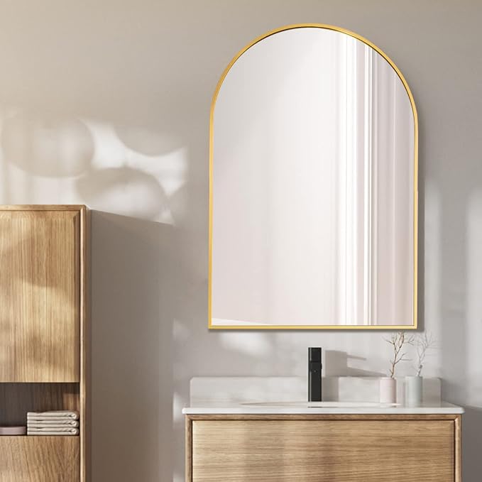 Arched Wall Mirror, Living Room, Hang Vertical or Horizontal - Image 4