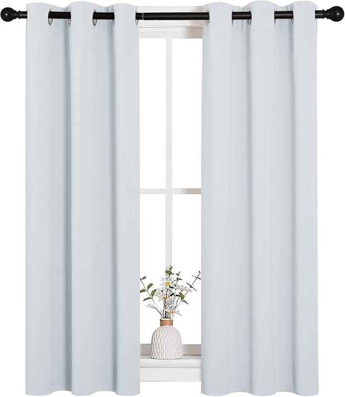 NICETOWN Room Darkening Draperies Curtains Panels, Window Treatment Thermal by NICETOWN