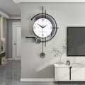Modern Wall Clock Large Minimalist Decorative Wall Clocks Creativity Silent Non by LGJHKMCL
