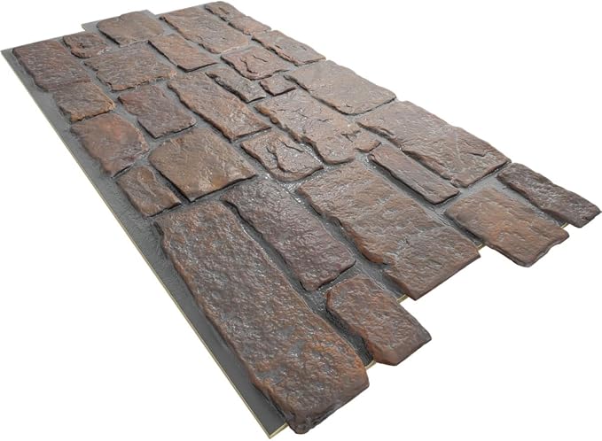EverStone Cobblestone Faux Stone Panel, Arizona Desert Color - Image 6