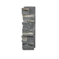 AZ Faux High-Density Polyurethane Faux Stone Interlocking Left Endcap by AZFaux