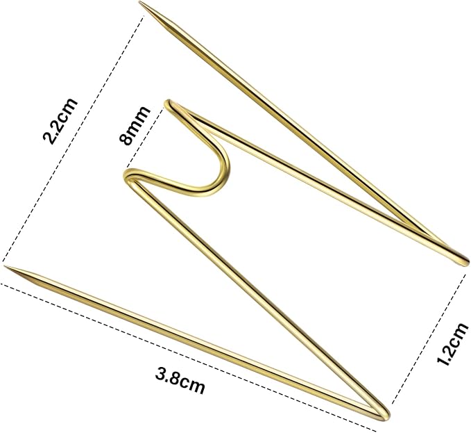 Geyoga Fabric Panel Wall Wire Hooks Cubicle Hooks - Image 2