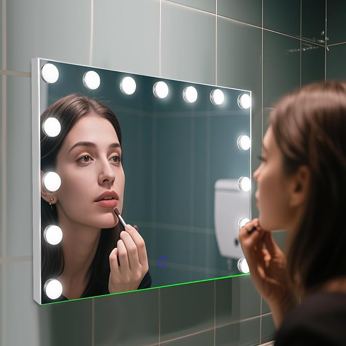 Hollywood Vanity Mirror with Lights, 15 Led Bulbs, 3 Lighting Modes - Image 9