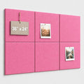 Large Cork Boards for Walls – 36" x 24" Self Adhesive Felt Wall Tiles by CreateYourIdealSpace