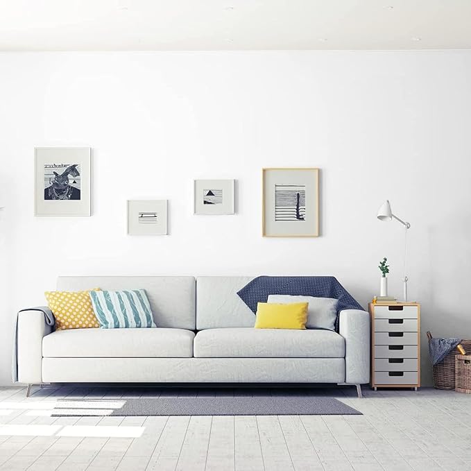 practicalWs 15.7" x393.7" White Self-Adhesive Wallpaper Peel and Stick - Image 9
