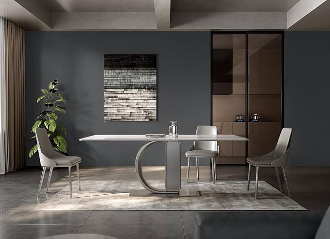 Dimoon 236''x17.7'' Grey Peel and Stick Wallpaper Contact Paper Modern Self - Image 9
