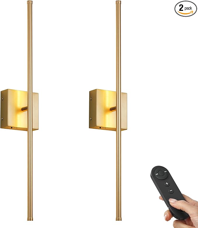 KARTOOSH Battery Operated Wall Sconces by KARTOOSH